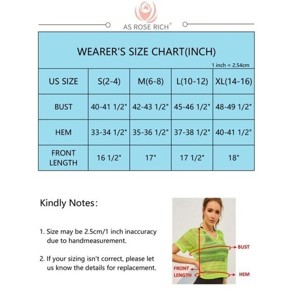 ⭐️nwt As Rose Rich Mesh Crop Top⭐️ - Picture 6 of 8